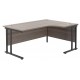 Olton Twin Cantilever Corner Office Desk